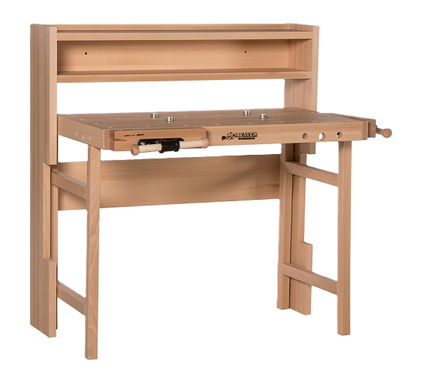 Beaver "Folding" Workbench with Two Vices