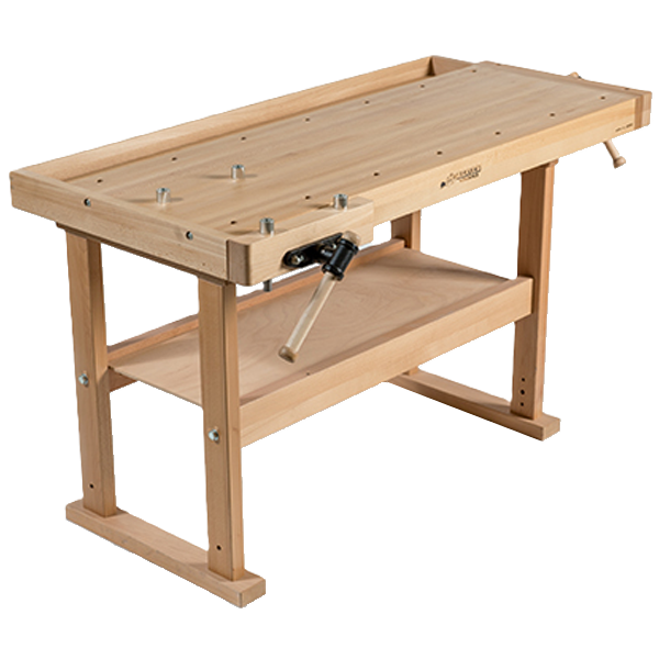 Beaver "Deluxe" Workbench with Two Vises