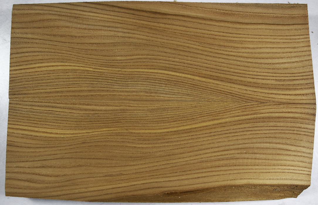 Red Elm body blank, unglued 2pc, 1.85" thick (+Standard) - Stock# 3-0291