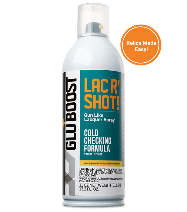 Gluboost Lac R’ Shot! Cold Checking Lacquer Formula