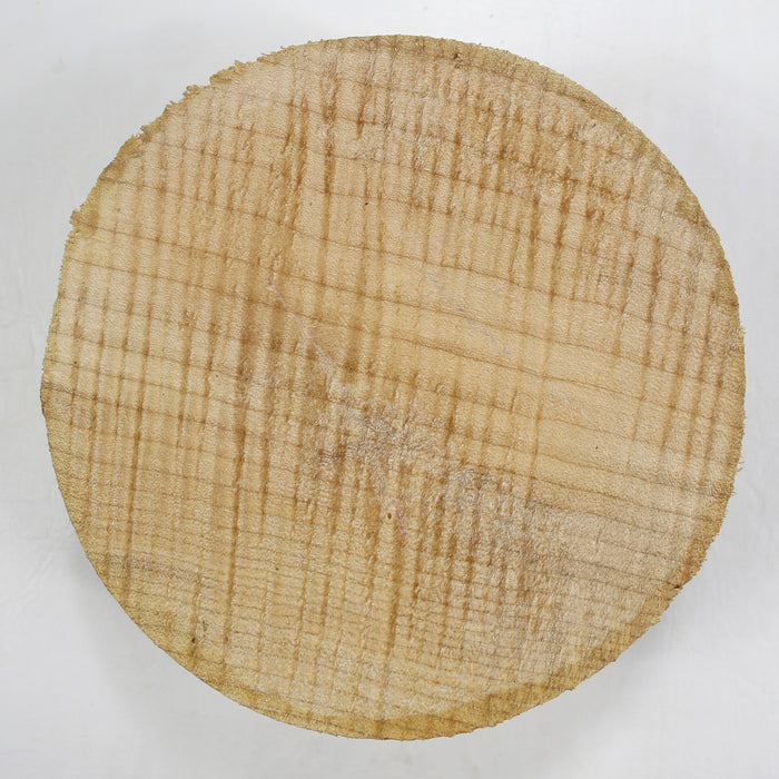 Maple Flame Round 5.9" x 2.9" Thick - Stock #40335