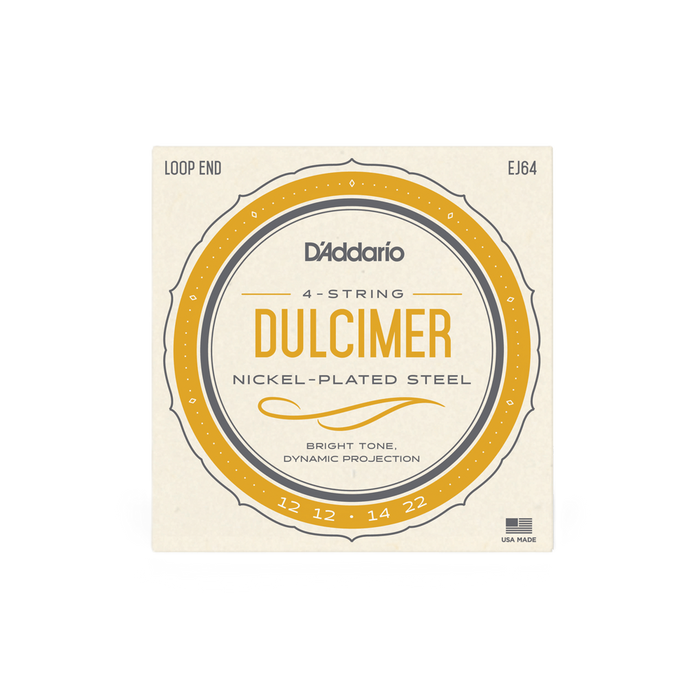 D'Addario EJ64, Dulcimer 4-String Set