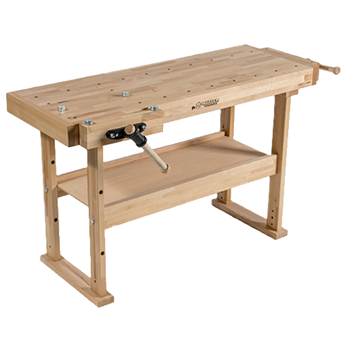 Beaver "Hobby" Workbench with Two Vises