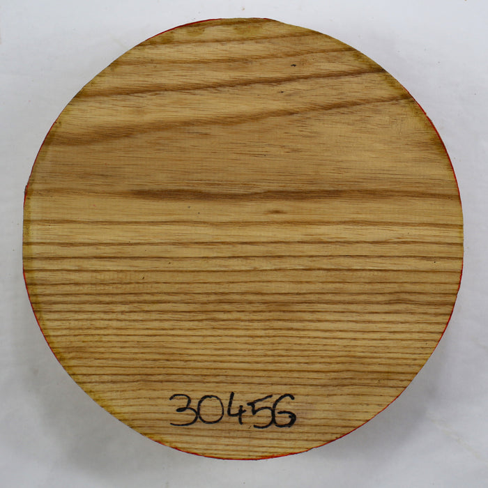 White Ash Round 9" diameter x 2.5" thick - Stock# 3-0456