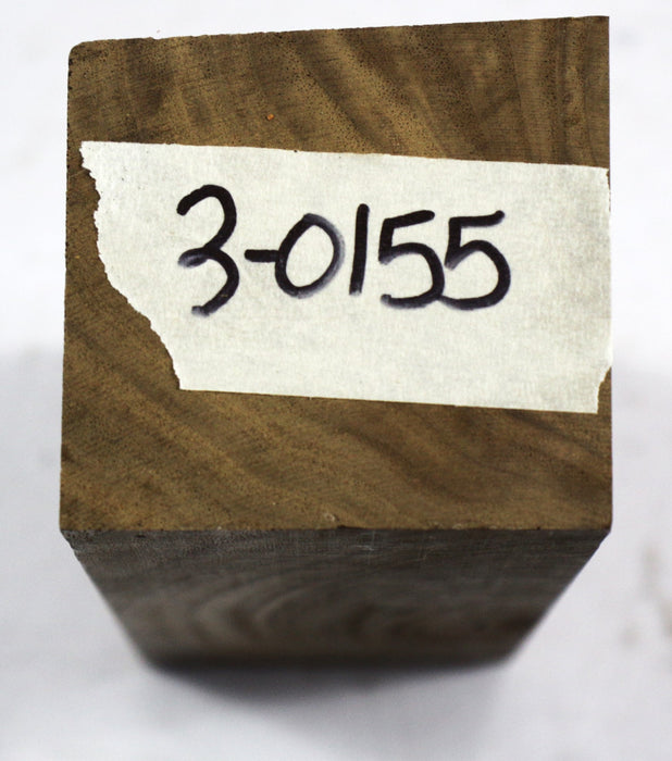 Black Walnut spindle 3"x3" x8.5" long - Stock# 3-0155