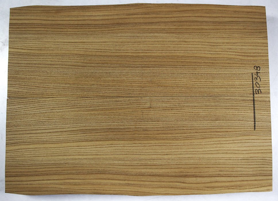 Red Elm body blank, unglued 2pc, 1.81" thick (+Standard) - Stock# 3-0348