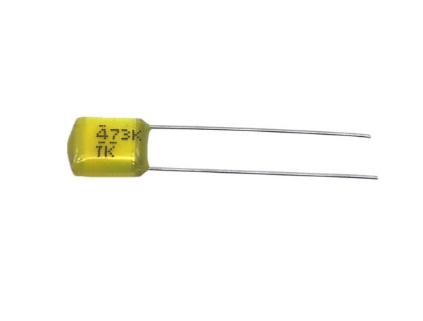 Polyester Film Capacitor, 0.047uf for Single Coil