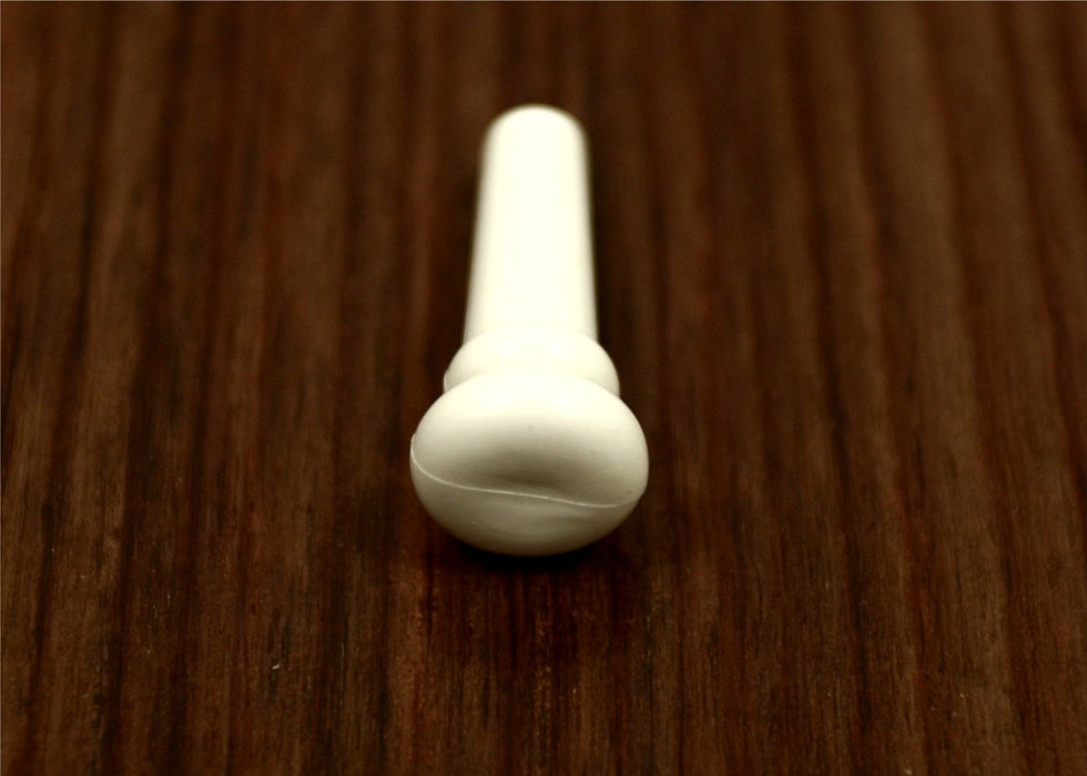 Tapered Strap / End Pin, White