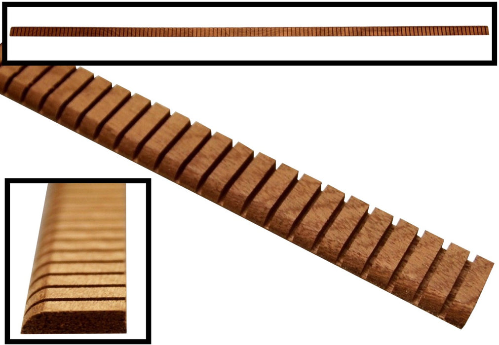 Kerfed Traditional (Standard) Mahogany Guitar lining, 29" long