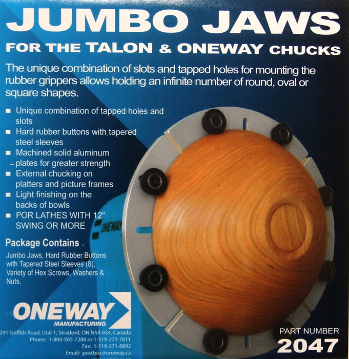 Oneway Jumbo Jaws for Talon Chuck