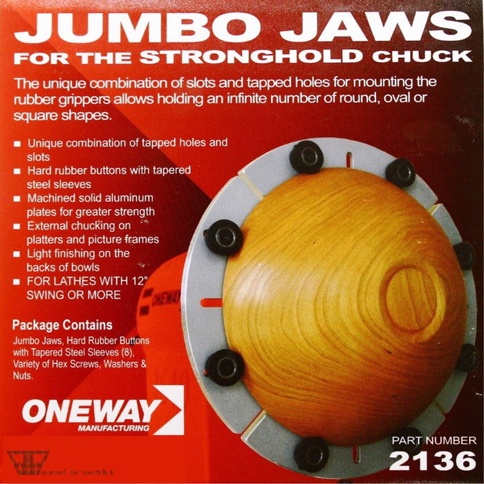 Oneway Jumbo Jaws for Stronghold chucks