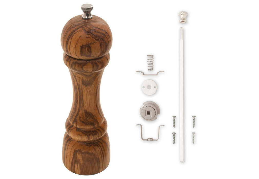 8" Stainless Steel Professional Peppermill Kit